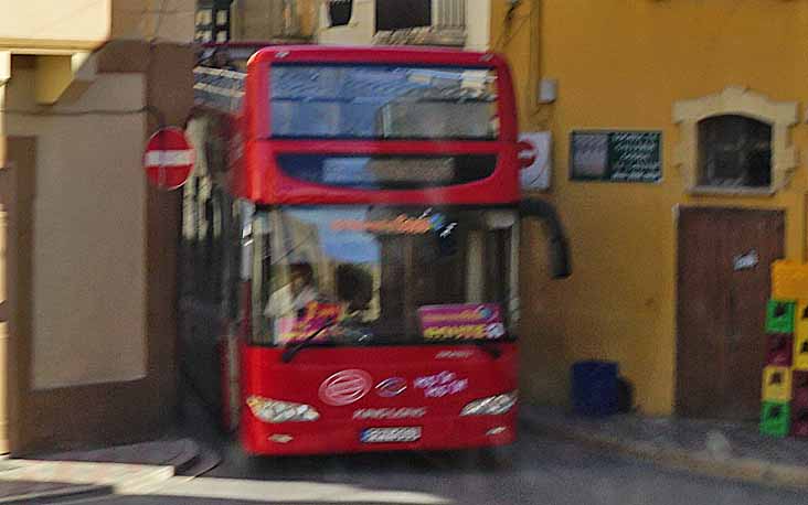 City Sightseeing Gozo King Long open topper